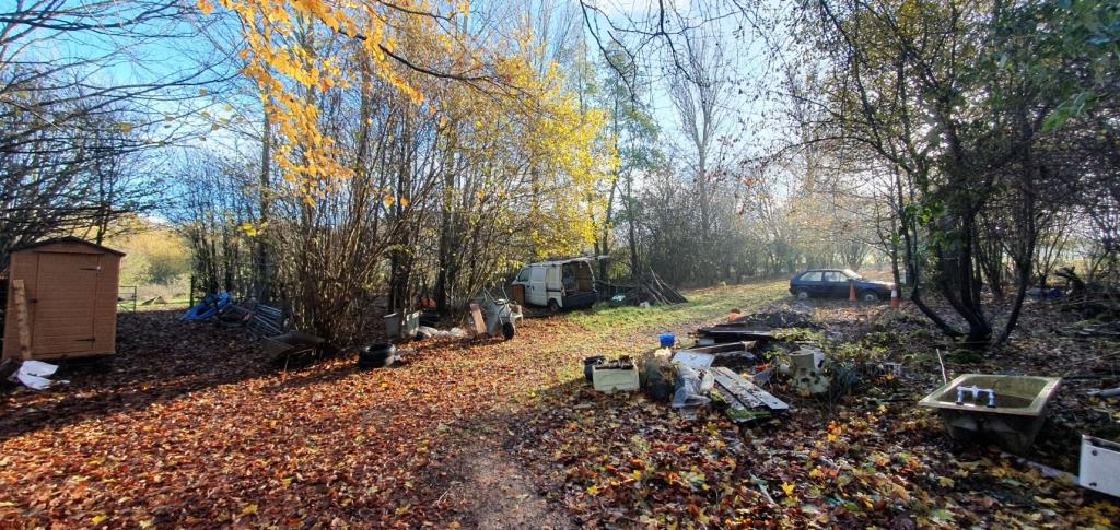 Lot: 44477 - LAND WITH STABLES AND DERELICT BARN - Field